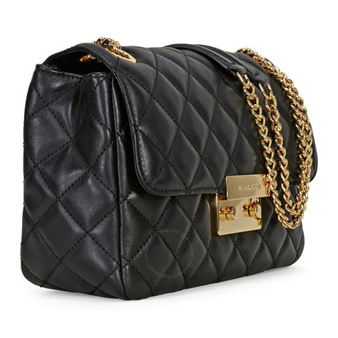 michael kors sloan quilted|Sloan Large Quilted Leather Shoulder Bag .